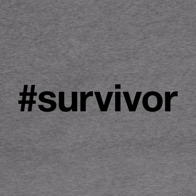 SURVIVOR Hashtag by eyesblau